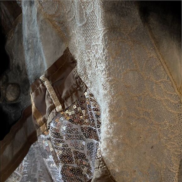 Tank Top by TINY - Size S Textured, Sequins - Picture 5 of 7